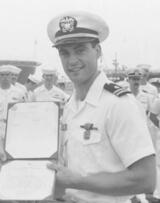 LT Tallman aboard USS Iowa in 1987
