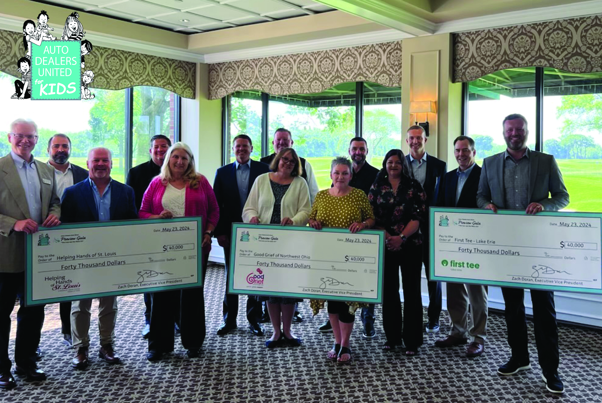 Auto Dealers United for Kids Donated $120,000 to Local Charities