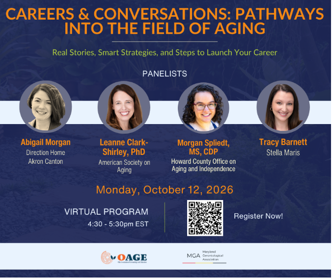 2026 Careers & Conversations: Pathways Into the Field of Aging