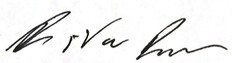 Dan Van Duseen Signature