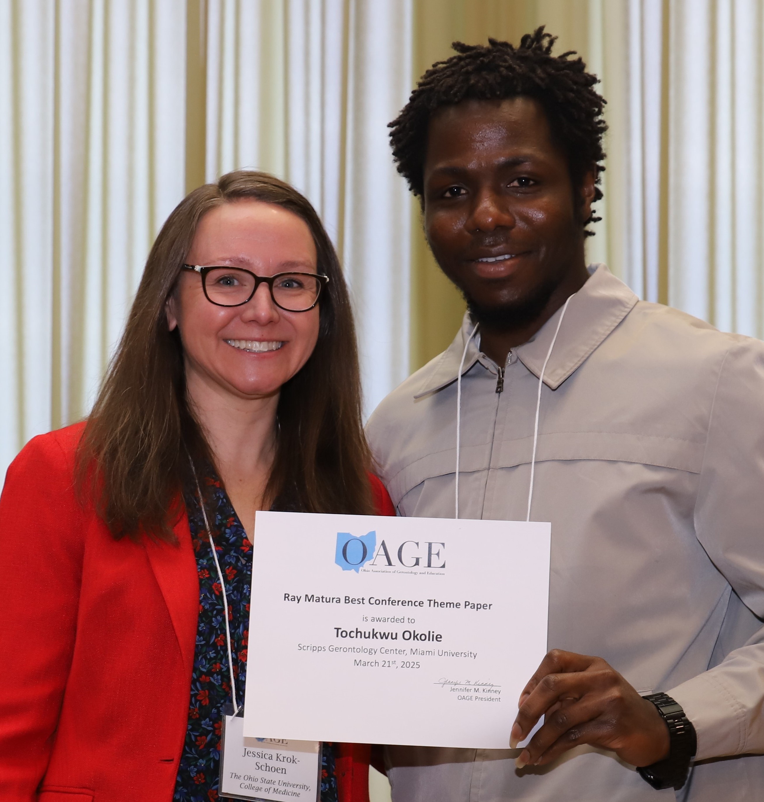 OAGE Awards Program - Nominate Today!