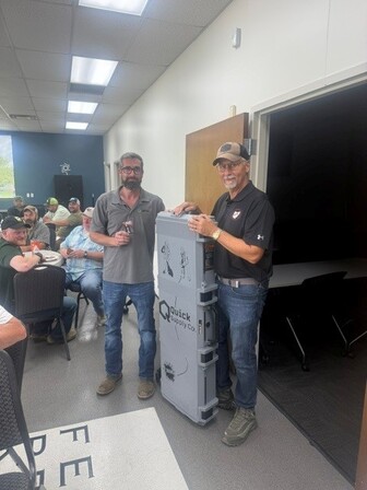 Clay Shoot Gun Raffle Winner