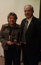 Jackie Montville receives the Outstanding Volunteer Award