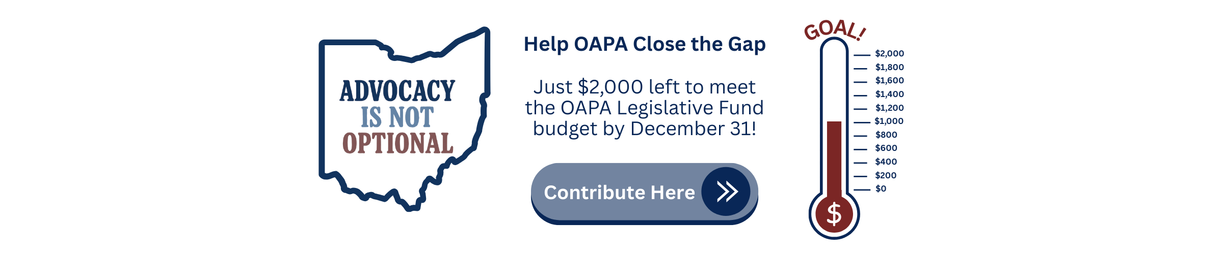Oapa Legislative Fund Campaign 1000