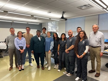 State Rep Dontavius Jarrells With Odu Pa Students