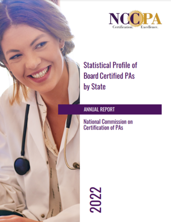 Where Does Ohio Stand? NCCPA's Statistical Profile of Board Certified PAs by State