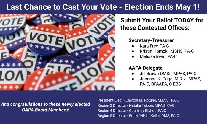 2024 OAPA Elections