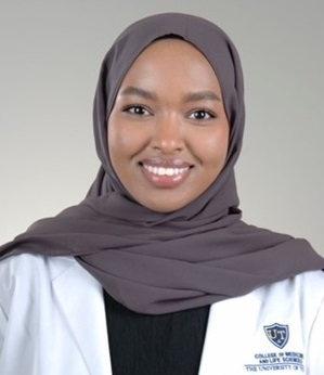 University of Toledo student Ramla Fiqi, PA-S, earns a "Be The Change" Grant