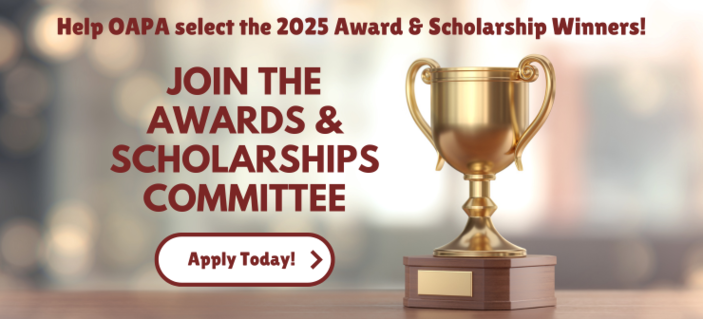 Join the 2025 Awards and Scholarships Committee