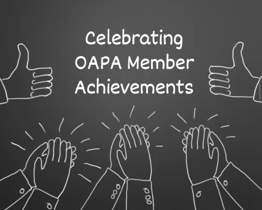 Members in the News: McDiffett on CMHA Advisory Council, Bowlby Named an AAPA Distinguished Fellow