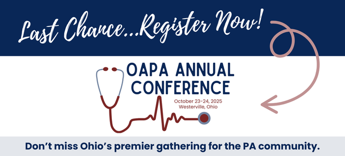 Last Chance...Register Now! 2025 OAPA Annual Conference, October 23-24