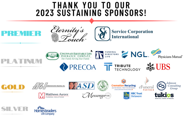 2023 Sustaining Sponsors 2023 Sustaining Sponsors