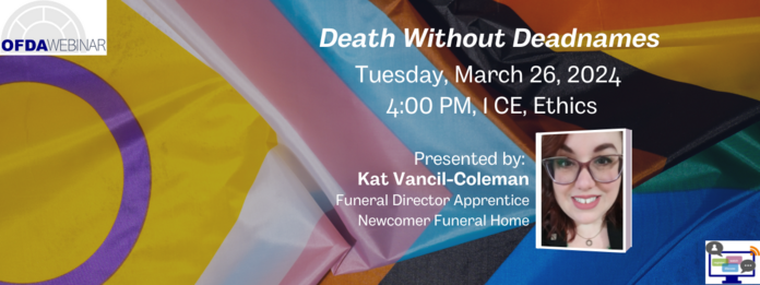 Webinar: Death Without Deadnames