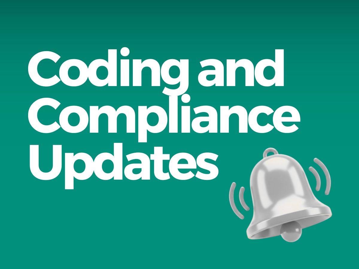 Coding and Compliance Updates