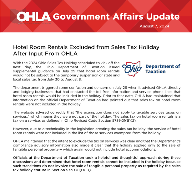 Advocating For You & Your Hotel 