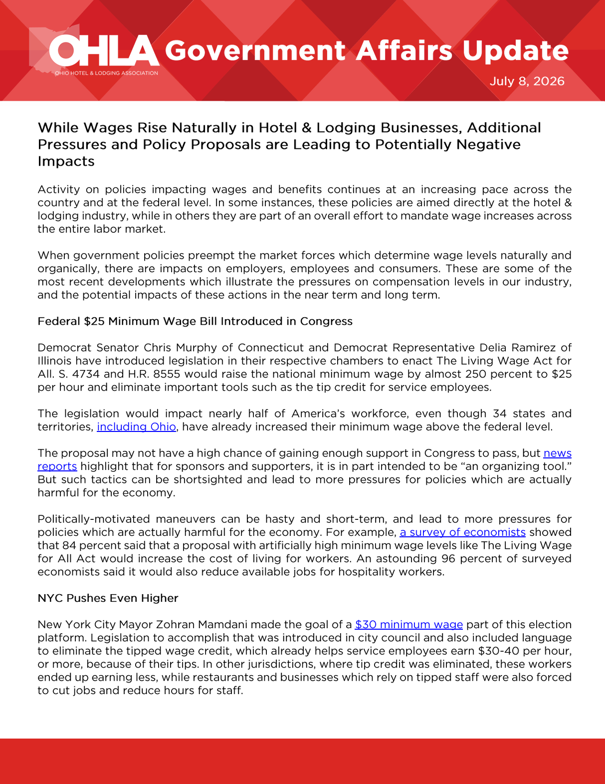 Key Legislation & Industry Insights