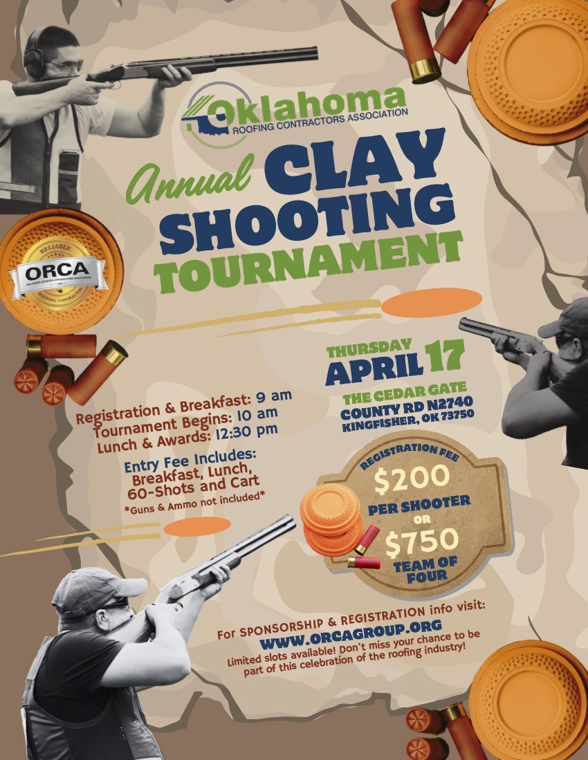 ORCA 2025 Clay Shoot Flyer