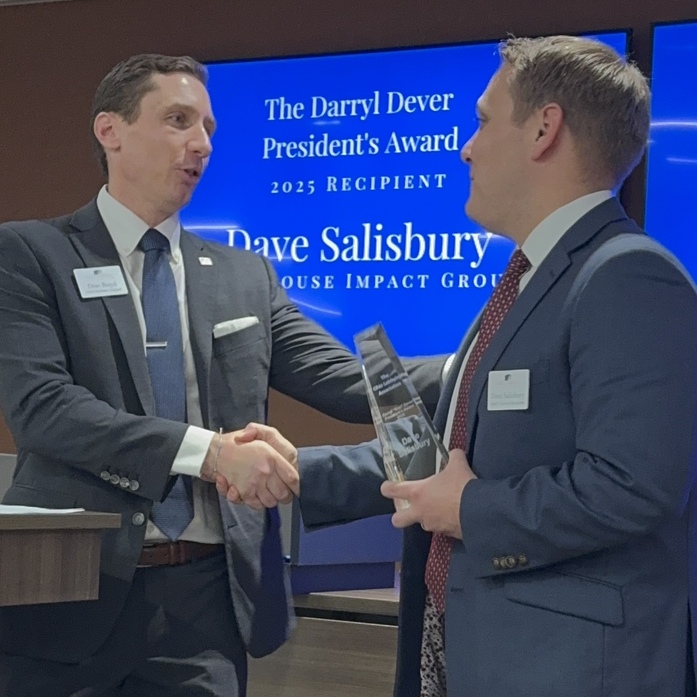 2025 Presidents Award Dave Salisbury