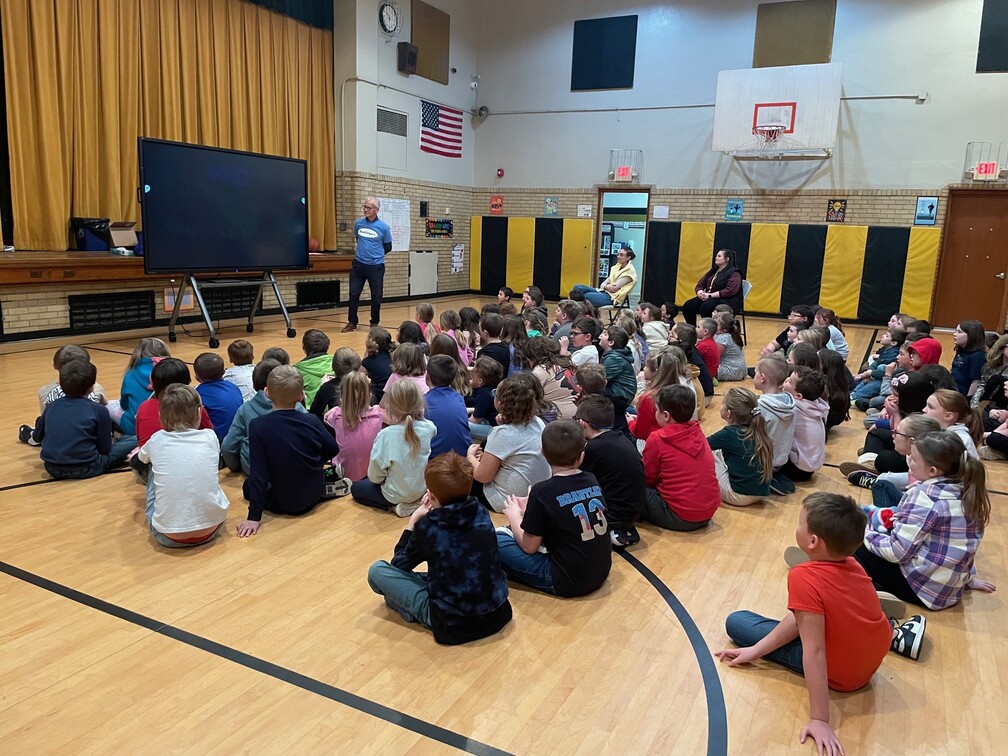 Dr Erwin With 2nd Grade