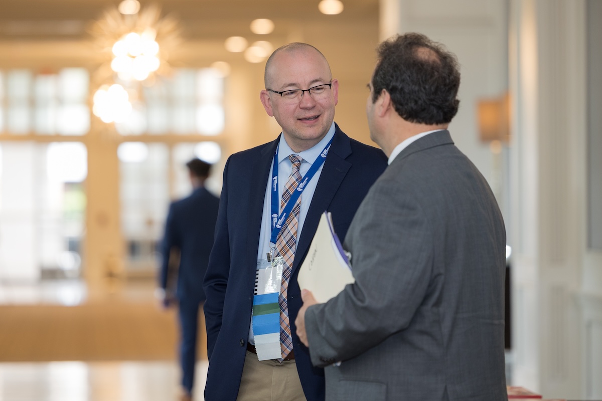 Douglas W. Harley DO and ACOFP President Greg D. Cohen DO