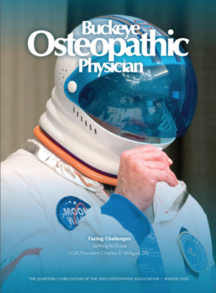 Cover Buckeye Osteopathic Physician winter 2020