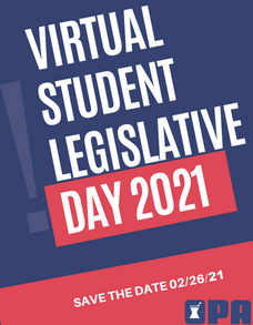 2021 Virtual Student Legislative Day Flyer