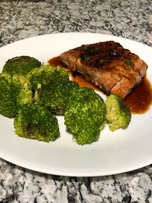 Soy & Honey Glazed Salmo