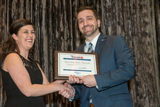 Kevin Fuschetto receives UNDER 40 Award