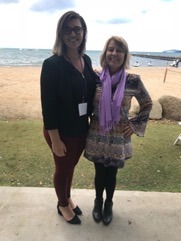 Dr. Tiffany Dykstra-DeVette and Danielle Biss at WSCA Conference in Seattle WA in February 2019