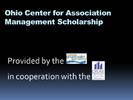 Ohio Center for Association Management Scholarship
