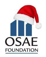 OSAEF Santa Hat Logo