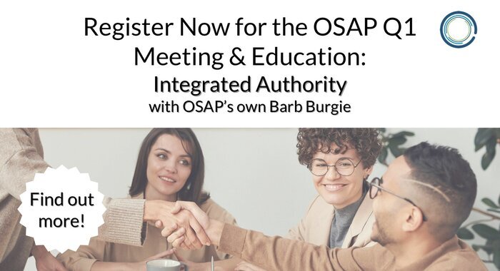 Register Now for the OSAP 2024 Q1 Educational Luncheon