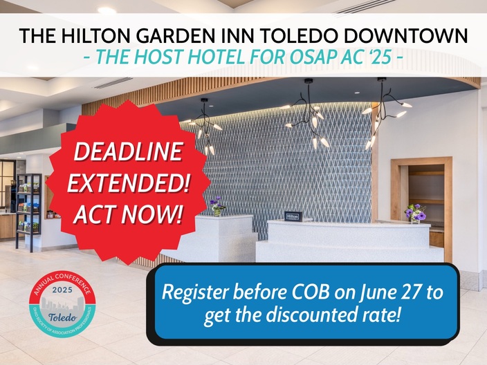 Hotel Deadline Extended - Act Now Hotel Deadline Extended - Act Now