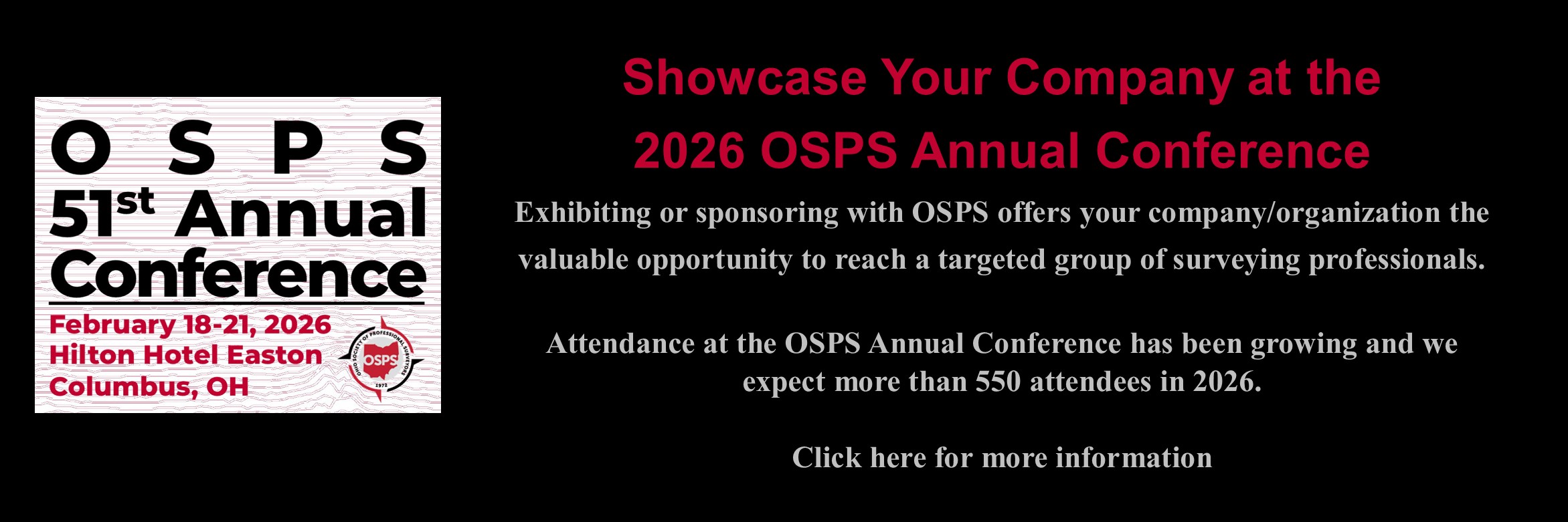 Showcase Your Company at the OSPS Annual Conference