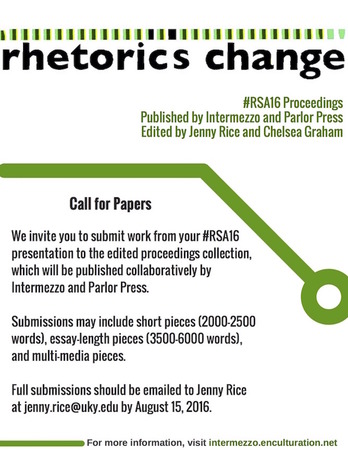 2016 Proceedings Rhetoric Change