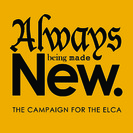 Elca Always Being Made New Campaign Logo