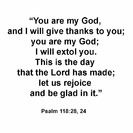 Psalm 118 3x3
