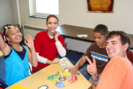 A game of Trouble at Faith Haven