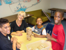Kids enjoying a game at Faith Haven