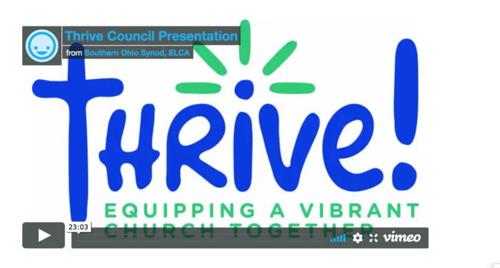 Thrive Council Video Screenshot