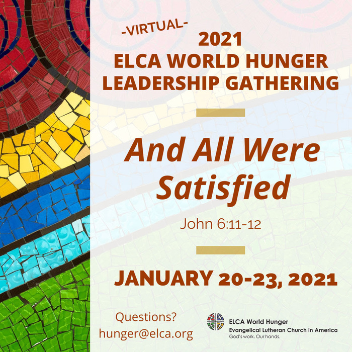 2021 World Hunger Gathering Ad