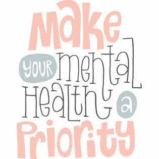 Make Your Mental Health A Priority 3x3