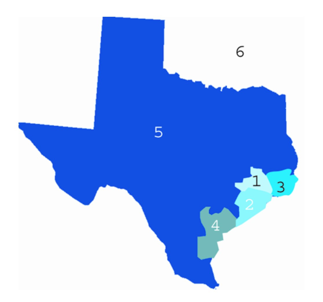 ACIT Regional Map