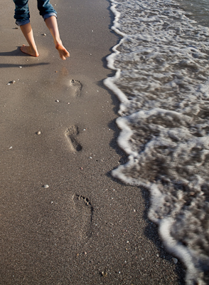 Footsteps in the Sand