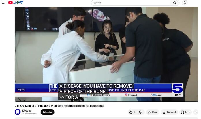 UT RGV Video graphic