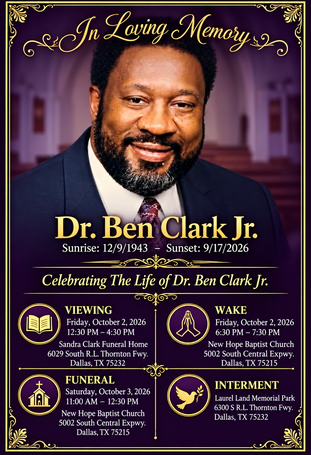 Clark Jr. Ben Obit Cleaned Clark Jr. Ben Obit Cleaned
