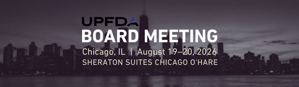 UPFDA Board Meeting Chicago Graphic