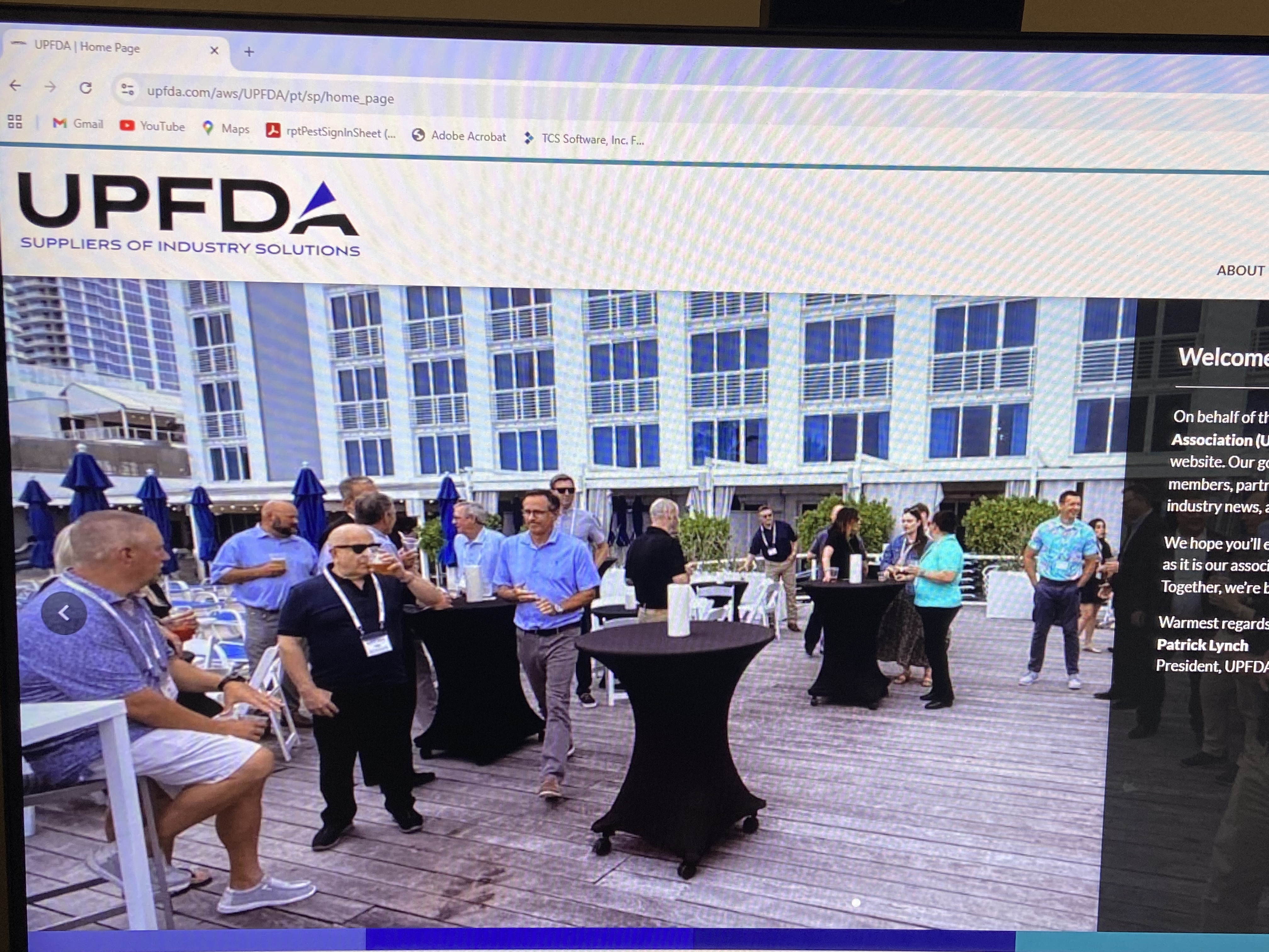 UPFDA Launches New Website and Association Management System