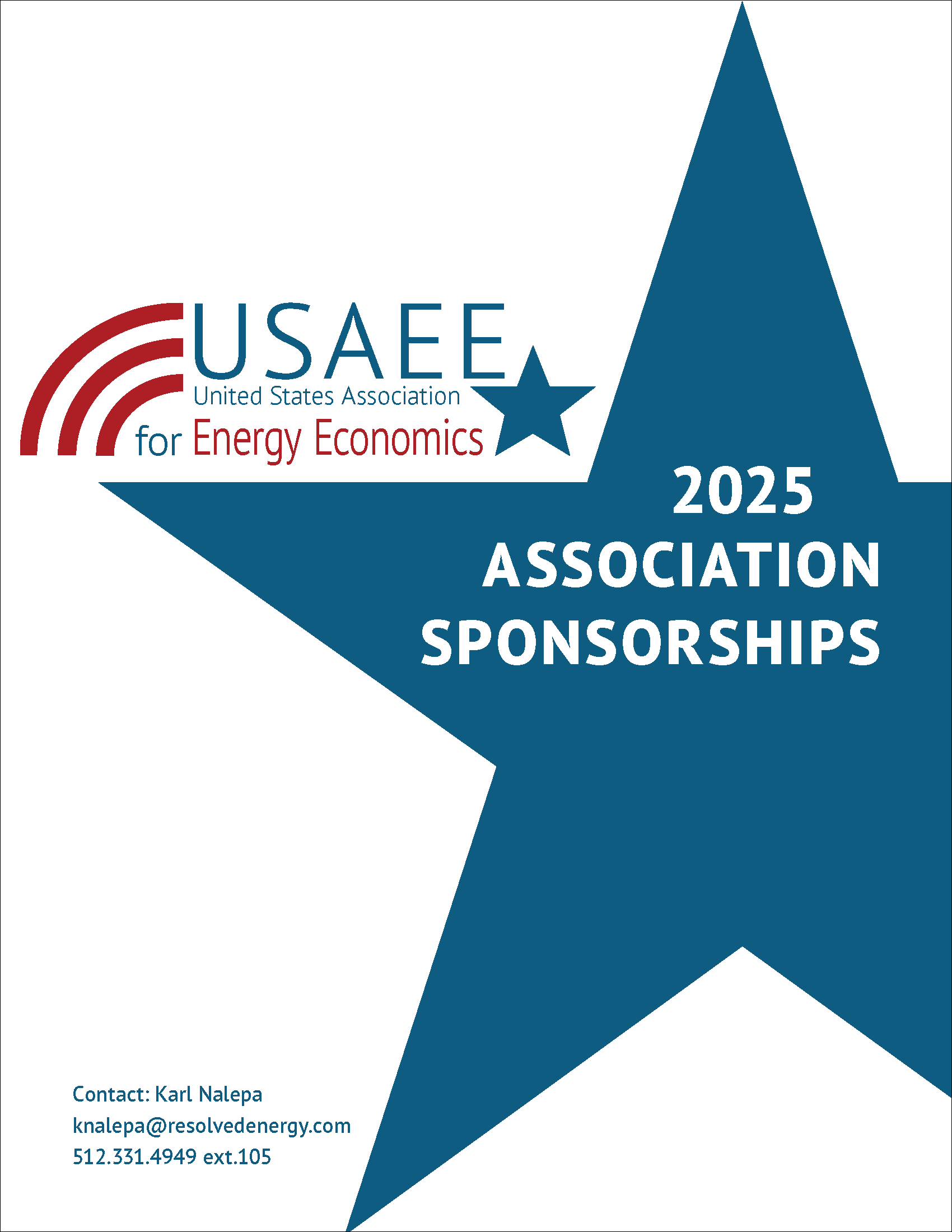 2025 USAEE Association Sponsorships - Cover - s