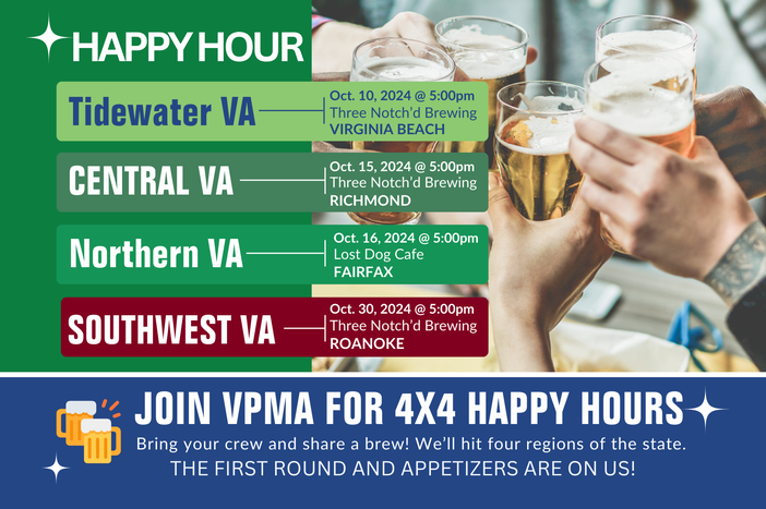 VPMA 4 x 4 Happy Hour